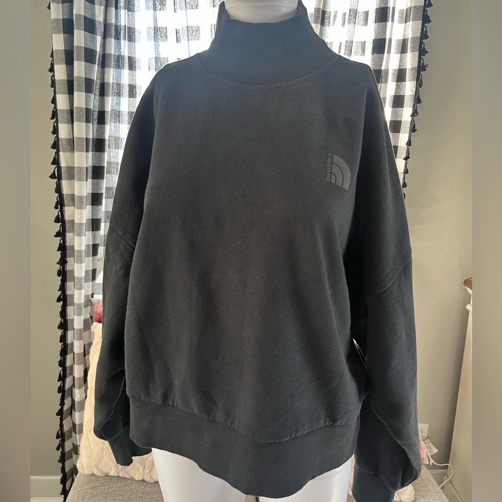 Northface Mock Turtleneck Sweatshirt